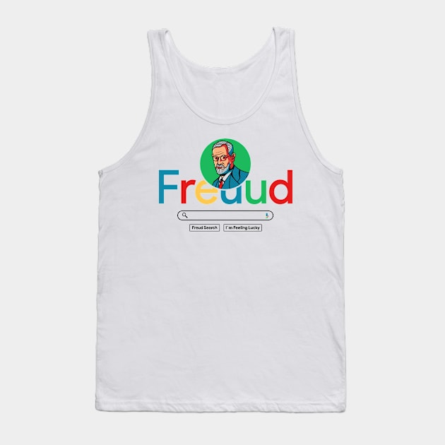 Freud Search Tank Top by Camelo